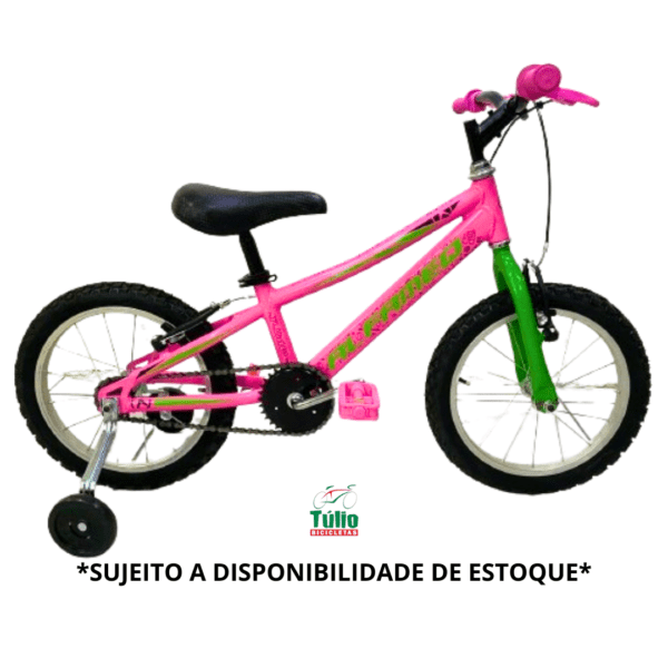 Bicicleta Aro 16 Feminina Aluminio